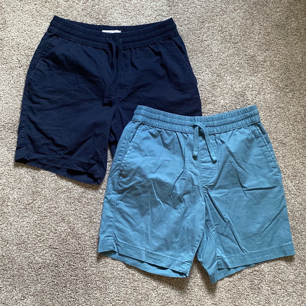 Men’s Sonoma Goods For Life Cotton pull-on shorts, 7 inch inseam, set of two